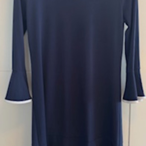 Micheal Kors Mini Dress - A-Line Navy - M - Picture 9 of 9